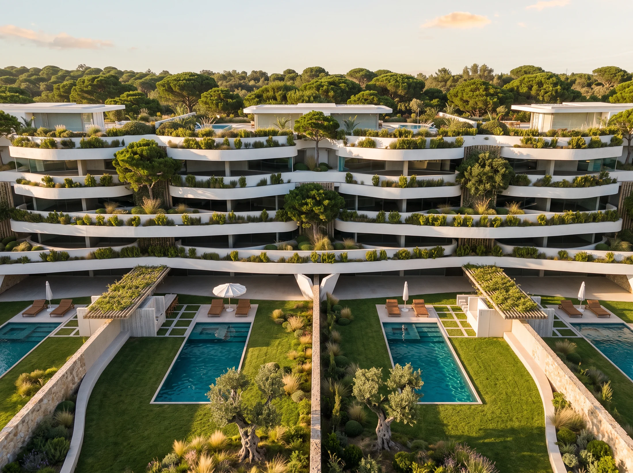 The architectural perspective — Vale do Lobo